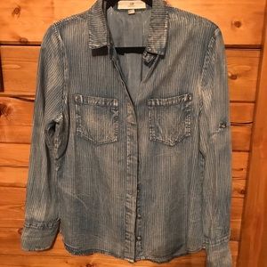 Light Denim Button Down Shirt